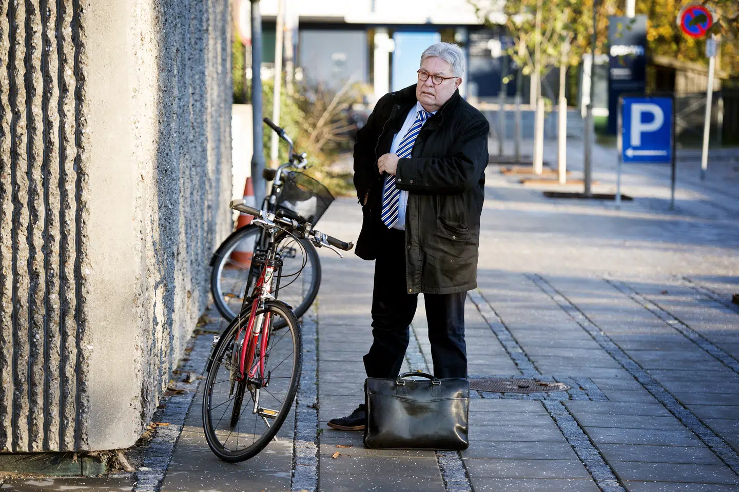 H.-C. Mathiesens forsvarsadvokat, Torben Koch, mener, at sagen er ude af proportioner og kræver sin klient frifundet for alle anklagepunkter. (Arkivfoto) Liselotte Sabroe/Ritzau Scanpix
