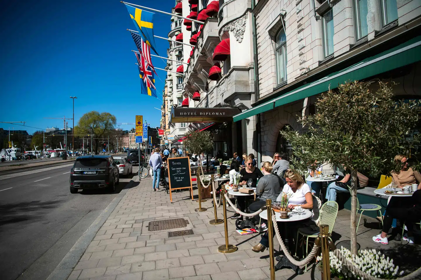 Samfundet har ikke på samme måde været lukket i Sverige som i blandt andet Danmark, Norge og Finland. Men opfundne historier har givet et skævvredet billede af landets strategi. (Arkivfoto.) Jonathan Nackstrand/Ritzau Scanpix