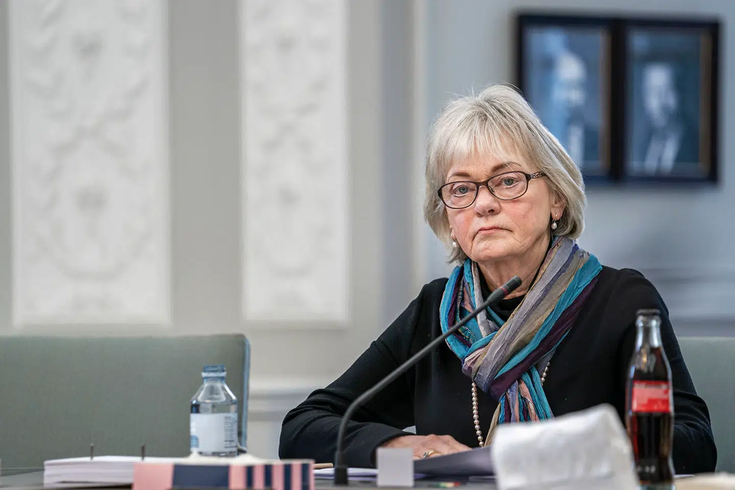 Dansk Folkepartis tidligere formand Pia Kjærsgaard har hård kritik af DF-politikeren Anders Vistisens seneste udmelding. (Foto: Niels Christian Vilmann/Ritzau Scanpix)