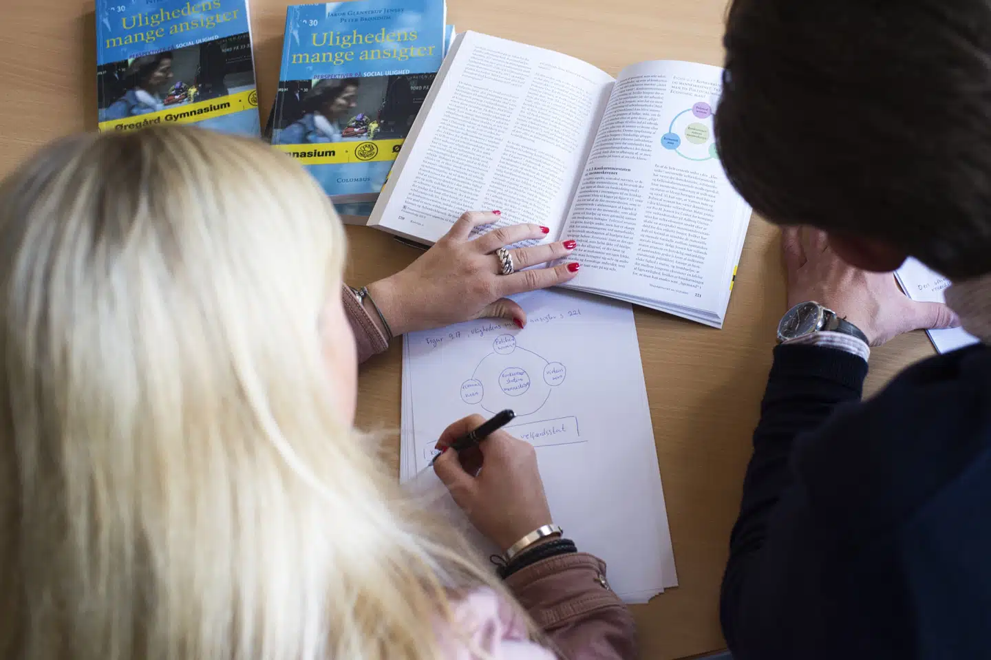 Under finanskrisen i 2008 var søgningen mod de videregående uddannelser stigende, og det betød, at antallet af afslag steg med 50 procent til 13.689. (Arkivfoto) David Leth Williams/Ritzau Scanpix