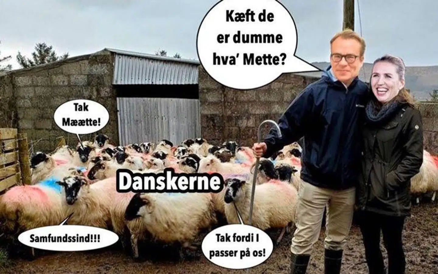 Sådan ser det meme ud, som Instagram nu to gange har slettet fra instagramprofil dkpolmemes.