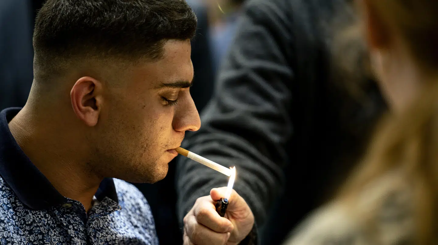 Yahya Hassan under promoveringen af sin anden digtsamling i november 2019.