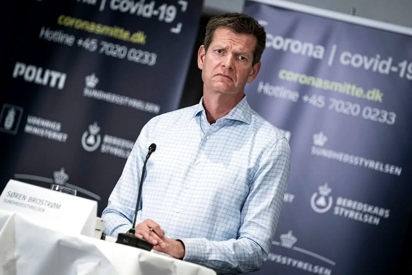 »Vi anbefaler ikke buffet som før corona,«, siger direktør i Sundhedsstyrelsen, Søren Brostrøm, til Politiken