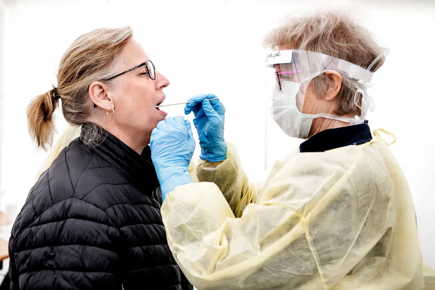 Lejla Elkjær havde inden fået at vide af sin kæreste, som også er blevet testet, at det ikke var slemt. Hun var dog ikke enig.