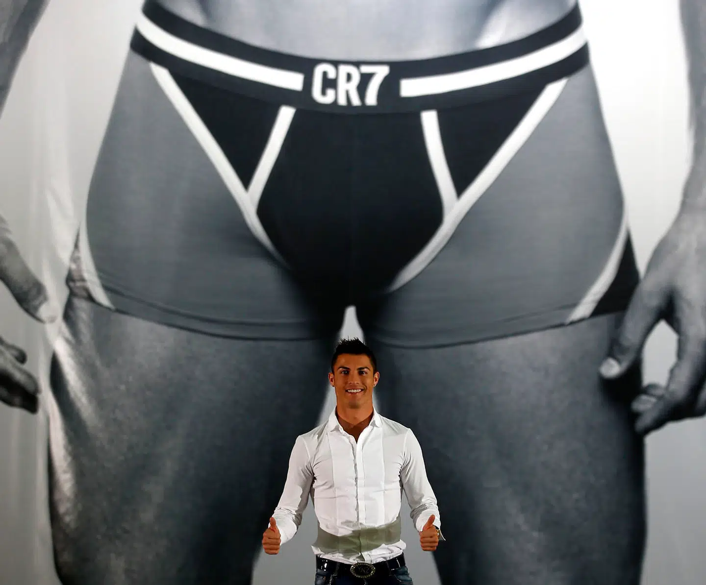 Cristiano Ronaldo ved lanceringen af CR7 d. 31. oktober, 2013.