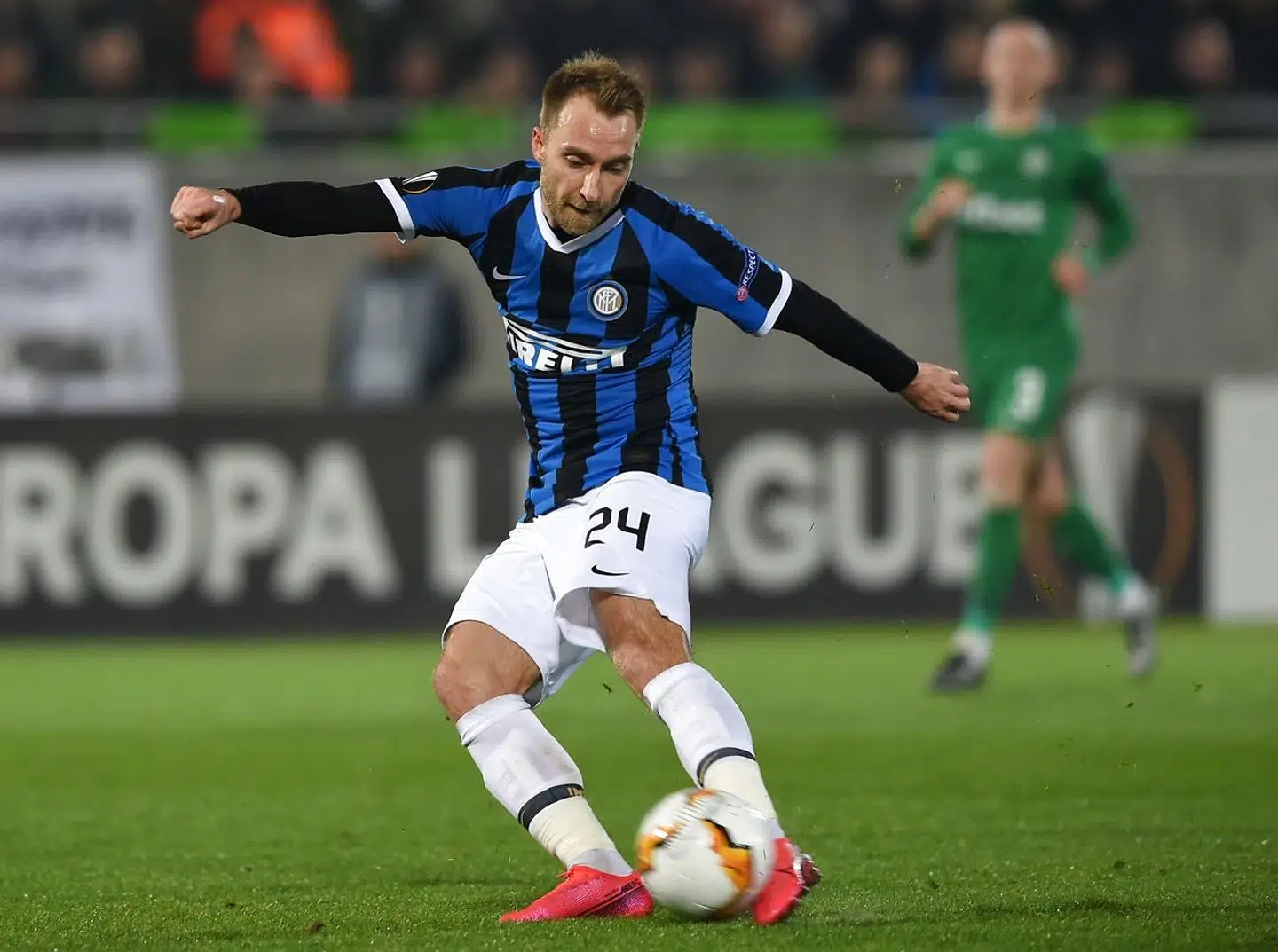 Christian Eriksen har scoret et mål for Inter indtil videre: Det skete i Europa League mod Ludogorets.