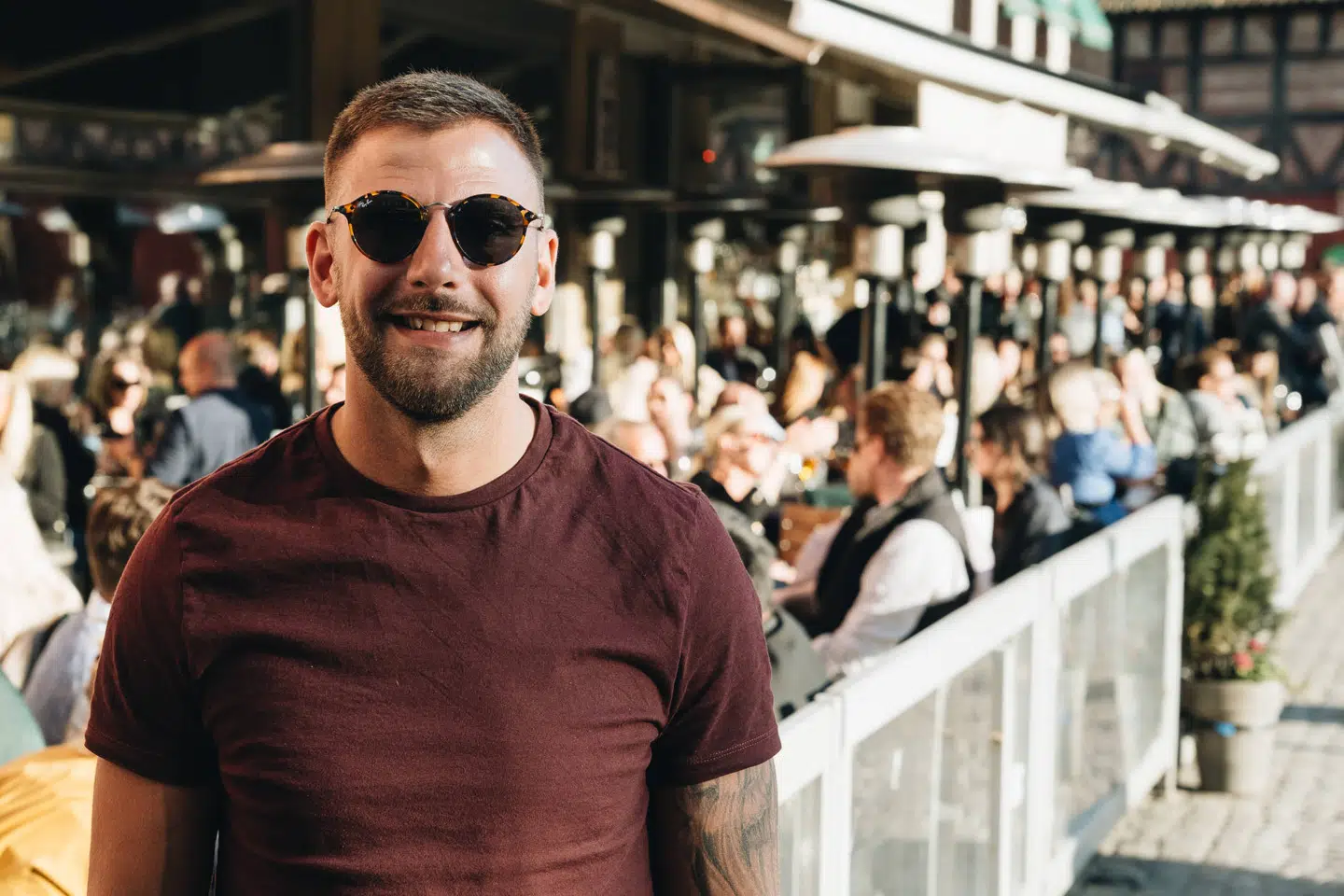 32-årige Lucas Nilsson synes, det er fejt, at danskere tager til Malmø, når deres eget land har lockdown