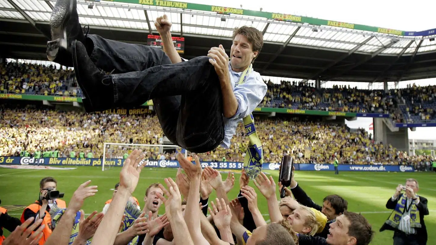 Michael Laudrup førte Brønby IF til danske mestre i 2005.