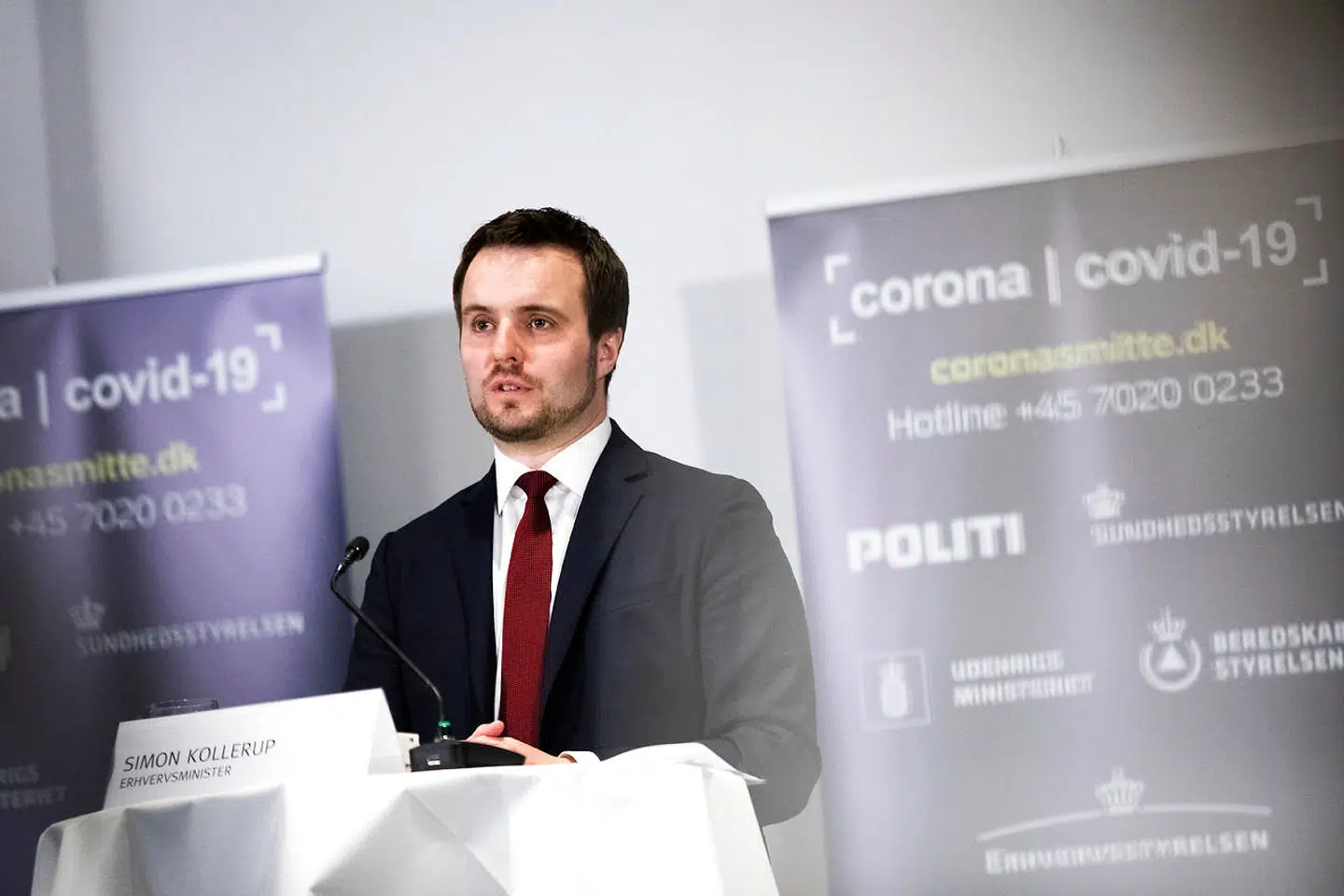 Erhvervsminister Simon Kollerup (S).