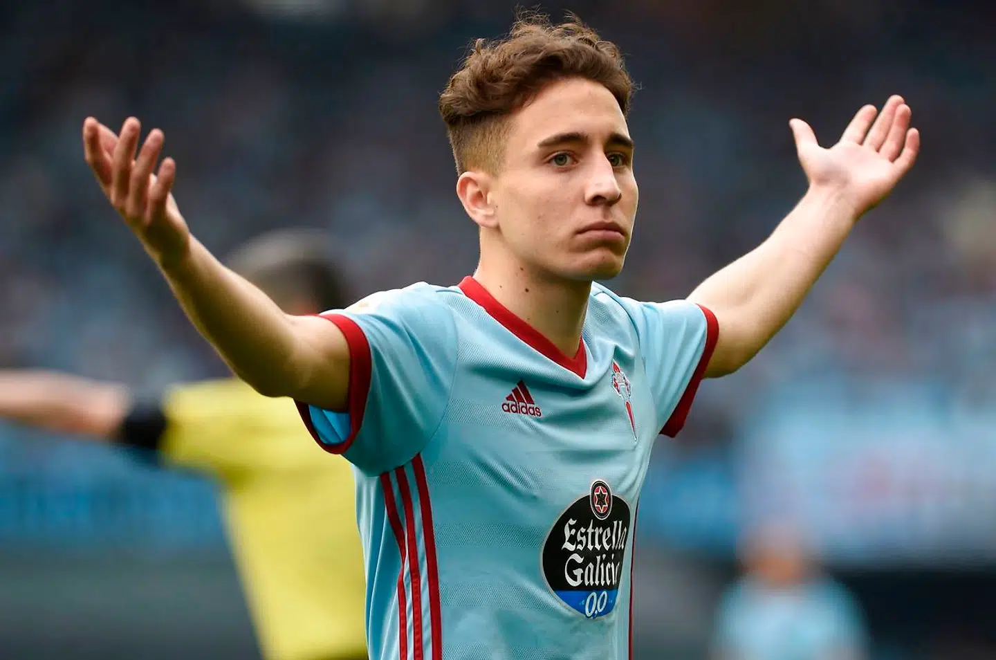 Emre Mor i Celta Vigo-trøjen.