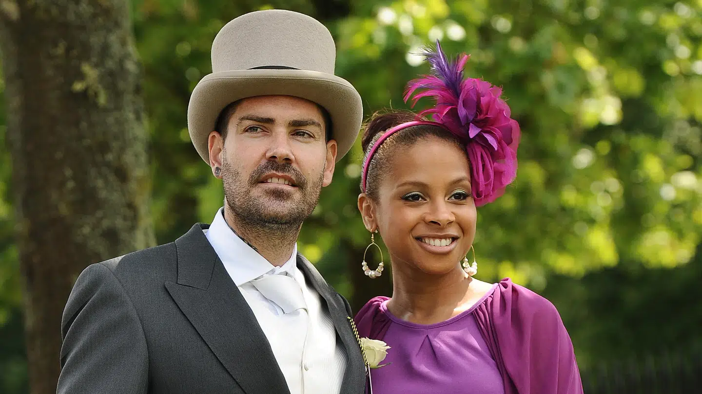 Boyzone-sanger Shane Lynch er flyttete fra konen Sheena White. Her er de fotograferet sammen i juni 2011. (Arkivfoto)