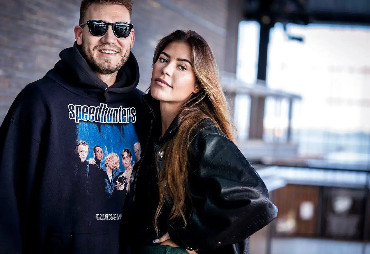 Nicklas Bendtner og Philine Roepstorff.