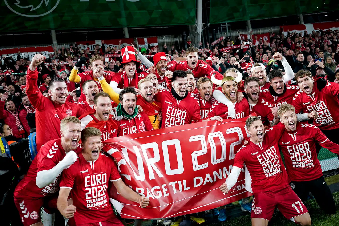 Danmark kvalificerede sig til EM i november sidste år.
