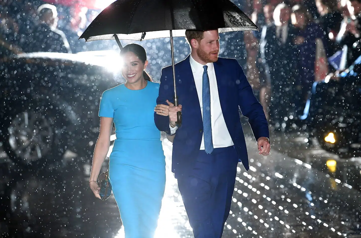 Meghan og Harry fotograferet i London i marts i år.
