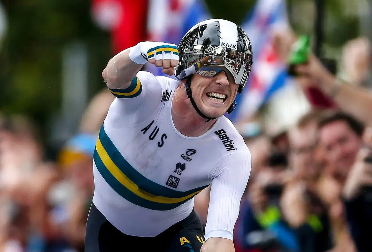 Dennis Rohan vinder VM i enkeltstart i England sidste år.