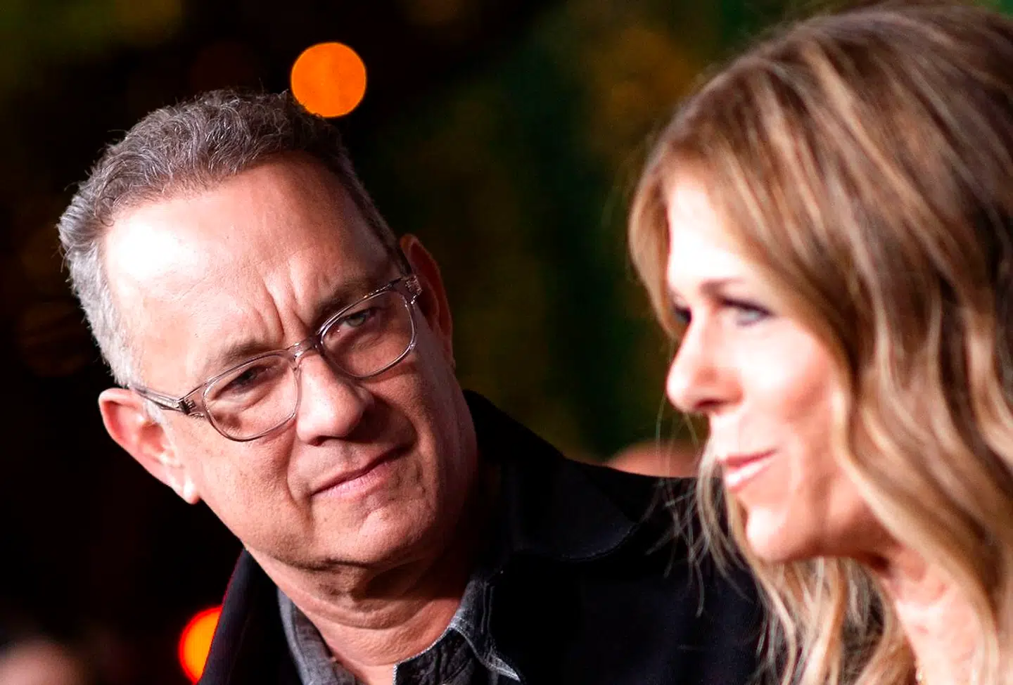 Tom Hanks og hans hustru, skuespiller og sanger Rita Wilson, fotograferet i marts i år.