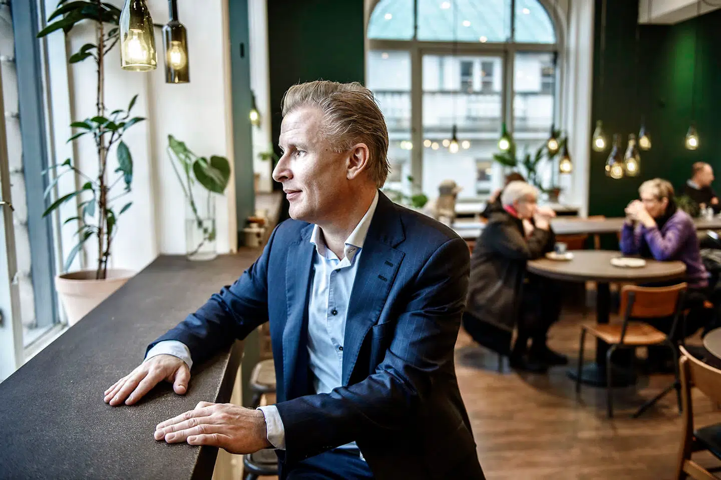 Magasins økonomidirektør Peter Fabricius ser frem til, at Magasin snart kan slå dørene op for kunderne igen. (Arkivfoto)