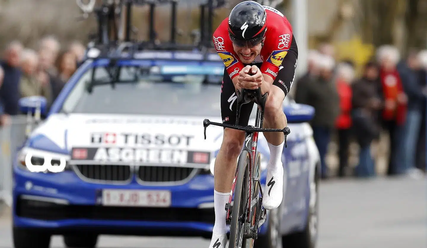 Kasper Asgreen under dette års Paris-Nice.