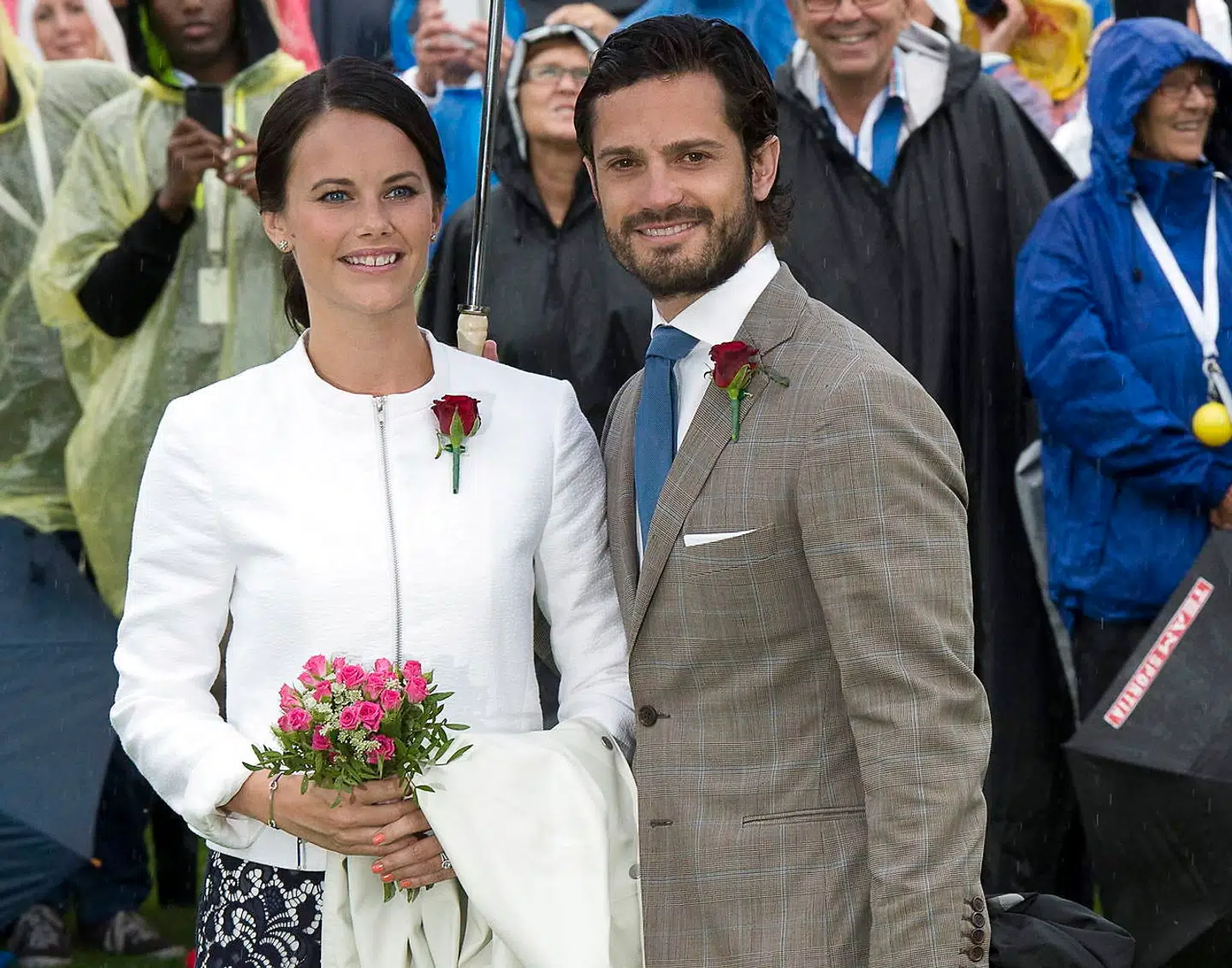 Prinsesse Sofia og Prins Carl Philip. EPA/JONAS EKSTROMER SWEDEN OUT