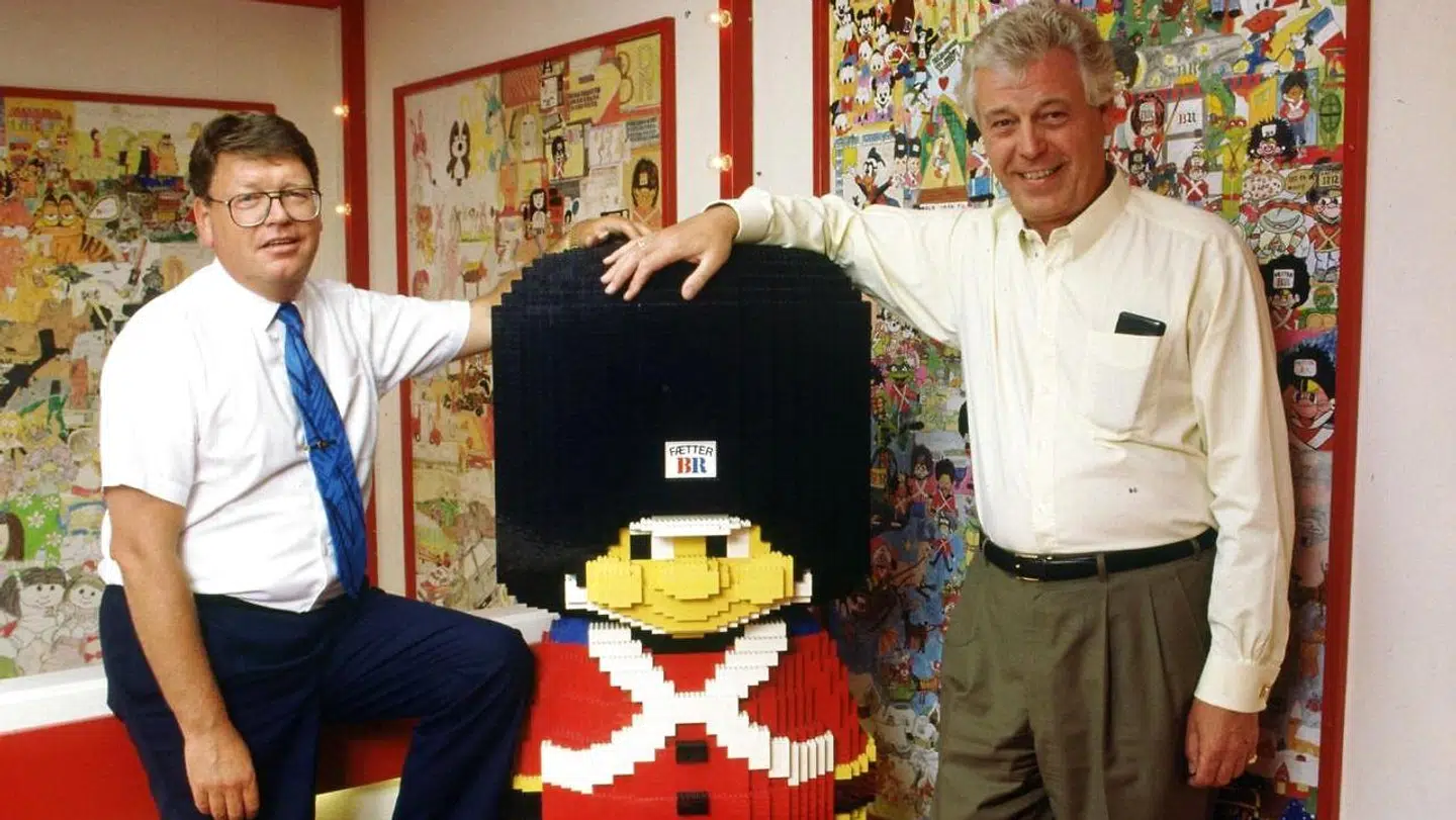 Bjarne Gjørup (t.h.) sammen med broderen Henrik Gjørup.