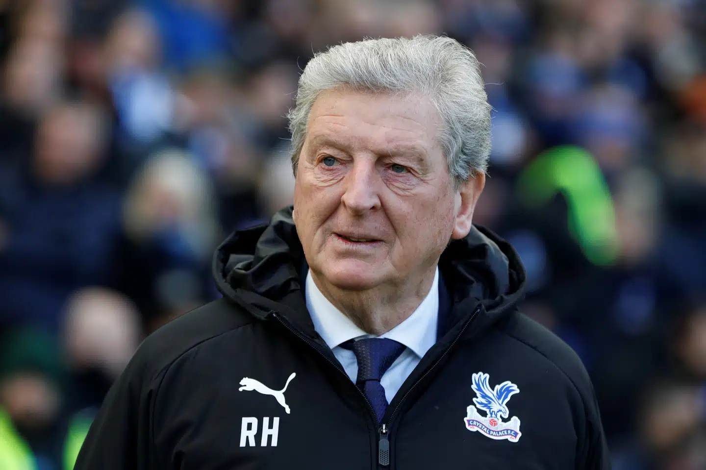 Crystal Palace-manager Roy Hodgson vil meget gerne have spillet sæsonen til ende. (Arkivfoto) Paul Childs/Ritzau Scanpix