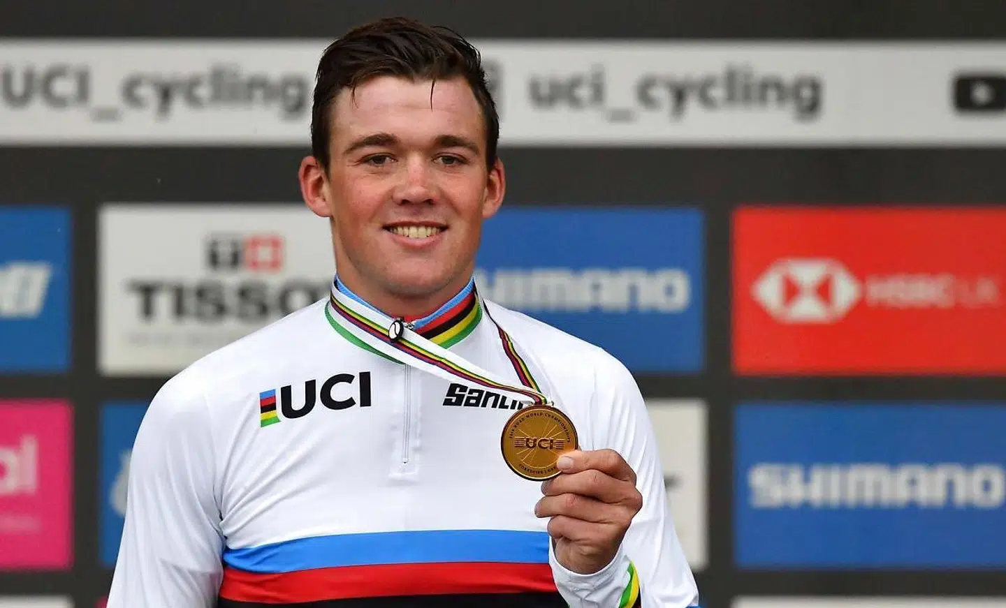 Mads Pedersen vandt i september 2019 VM i landevejscykling.