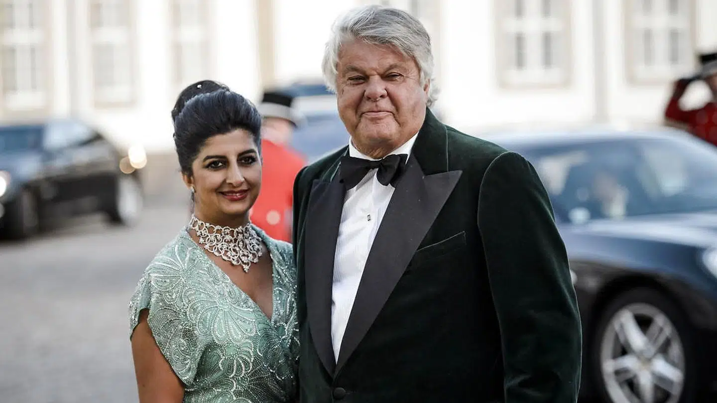 Christian Kjær og hans kone, Susan Astani.