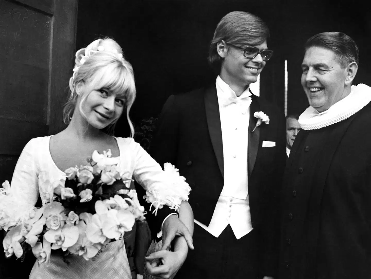 Da Ulf Pilgaard blev gift med sin Gitte, var det faderen, sognepræst Mads Christian Pilgaard, der viede dem.
