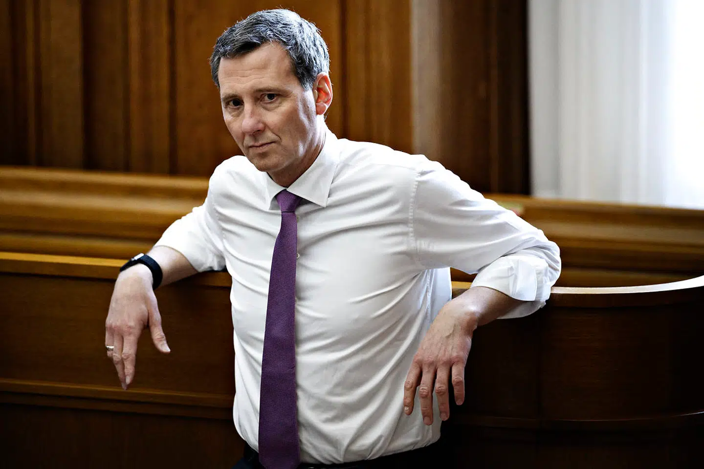 Justitsminister Nick Hækkerup (S vil inden sommerferien se en redegørelse fra rigspolitichef Thorkild Fogde om den nye sag om fejlagtig brug af 669 borgeres navne. (Foto: Philip Davali/Ritzau Scanpix)