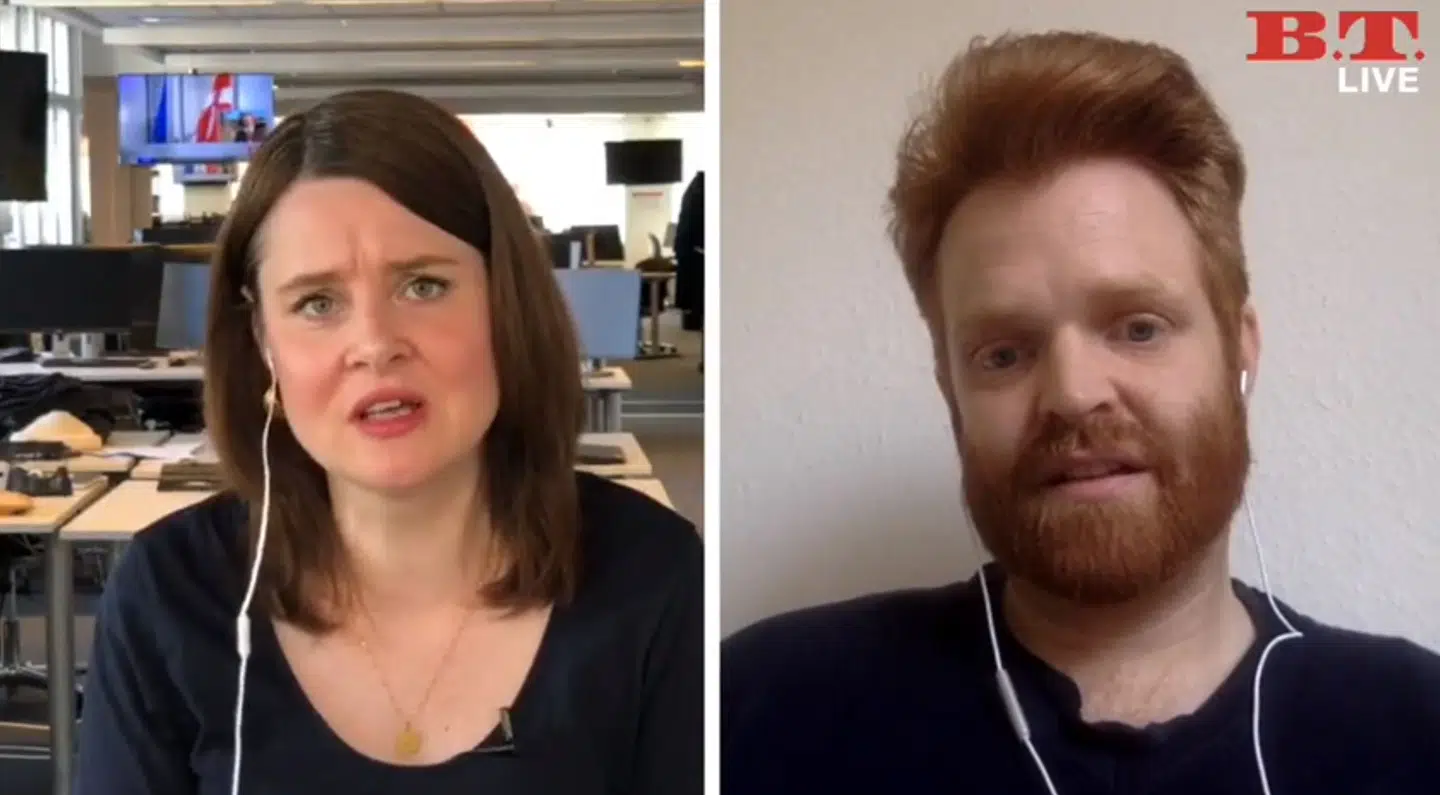 Hver dag sender B.T. live på Facebook - her er et udklip fra vores sending med Michael Graversen.