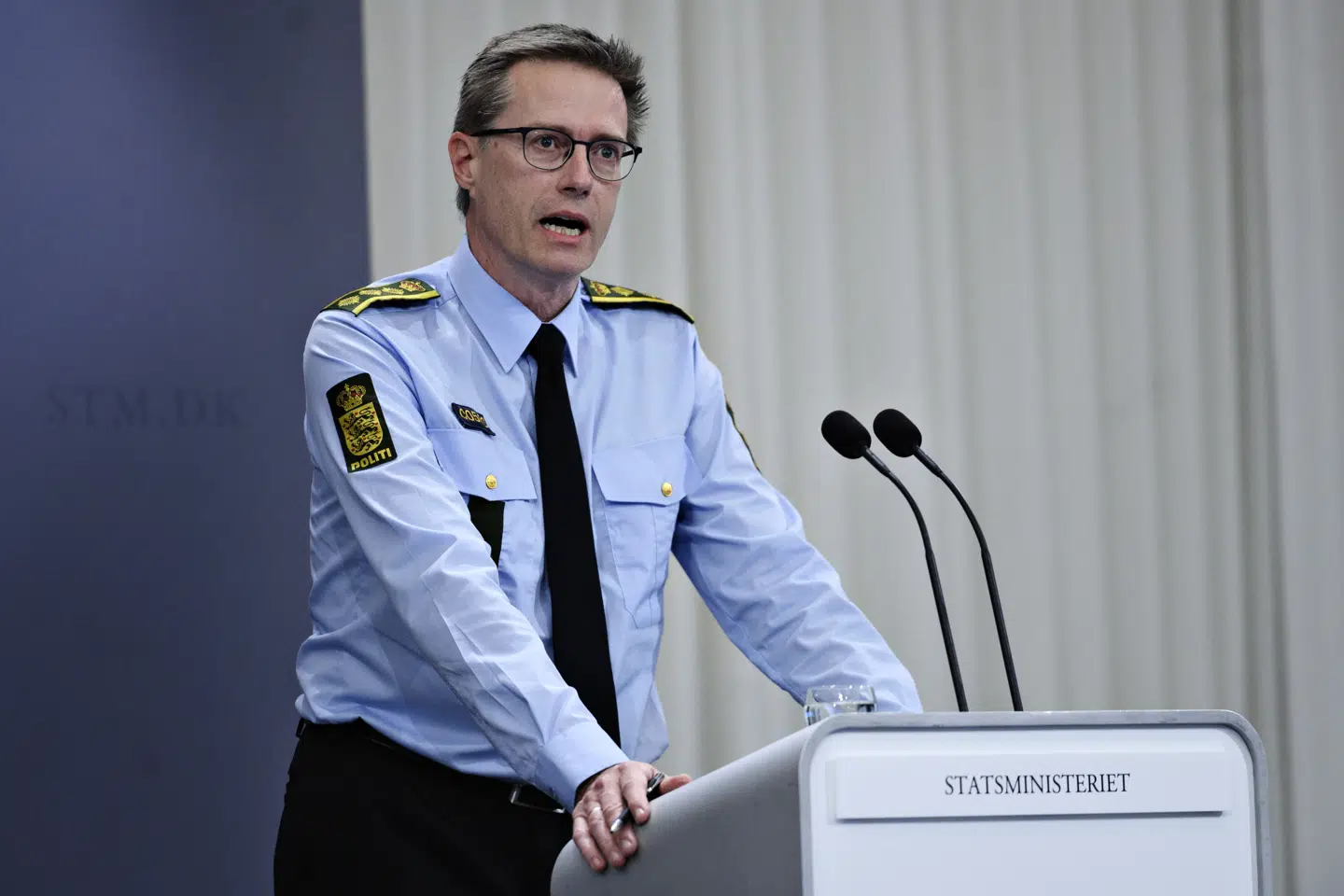 Rigspolitichef Thorkild Fogde beklager, at 669 personer ved en fejl har været tilknyttet sager i politiet, som de ikke har været en del af. (Arkivfoto) Philip Davali/Ritzau Scanpix