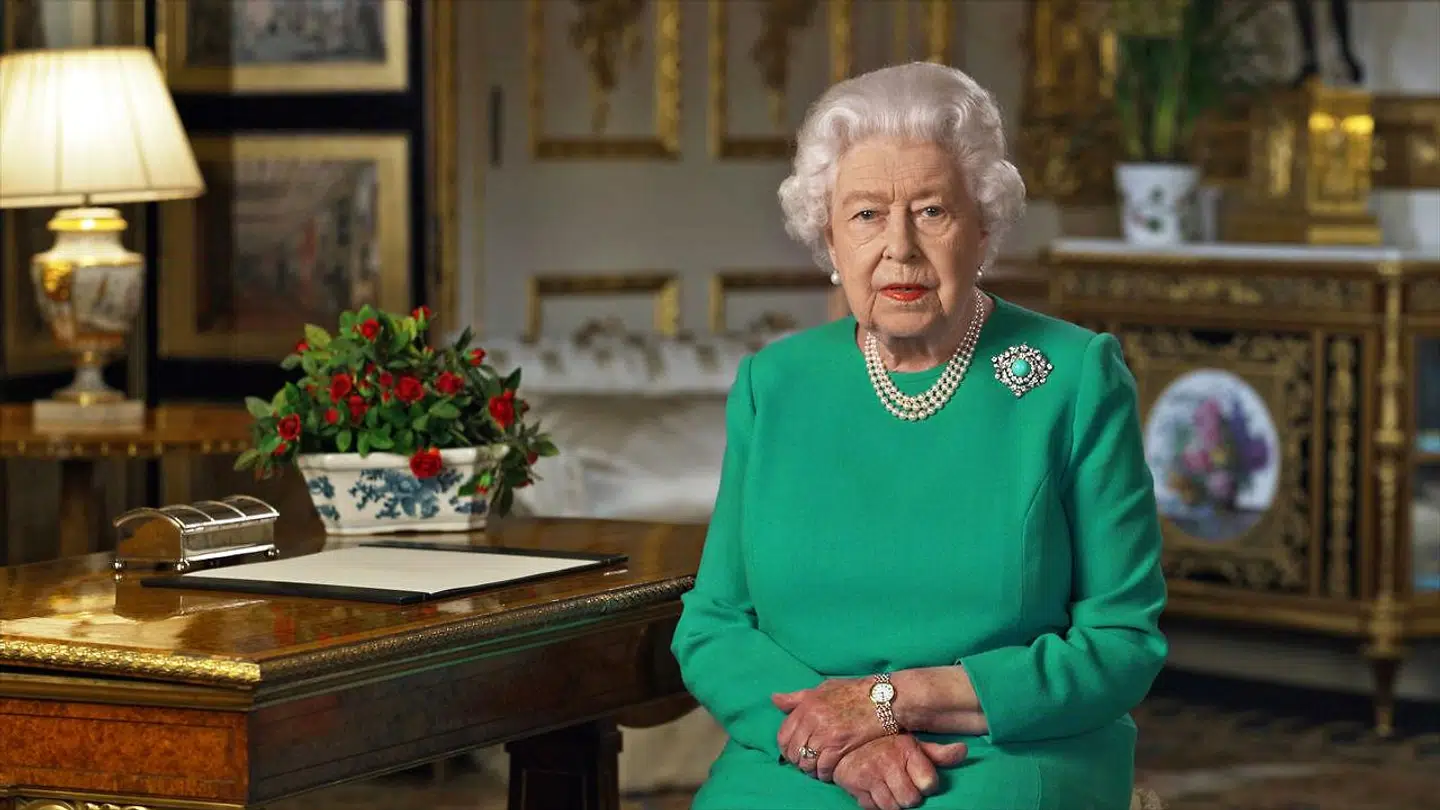 Dronningen holdte søndag en historisk tale, som blev optaget i Windsor Castle, hvor dronningen til daglig bor med den 98-årige prins Philip.