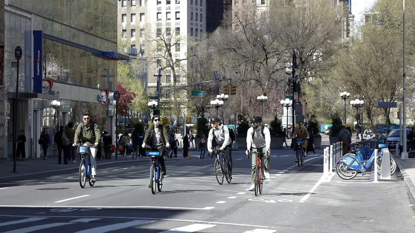 New York er hårdt ramt af coronavirussen.
