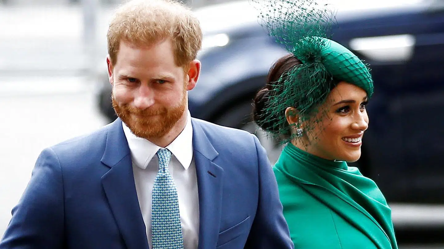 Prins Harry og hertuginde Meghan fotograferet i starten af marts.