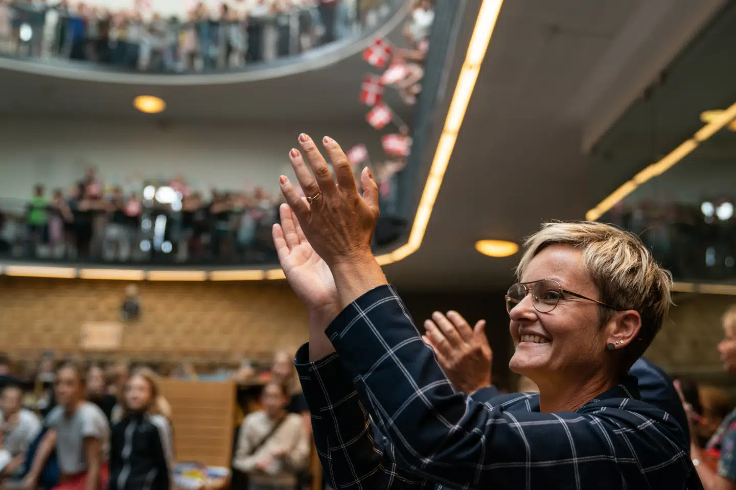 Drop eksamen og brug årskarakter i stedet, lyder rådet fra lærere i både folkeskole og gymnasier til undervisningsminister Pernille Rosenkrantz-Theil (S). (Arkivfoto). Niels Christian Vilmann/Ritzau Scanpix