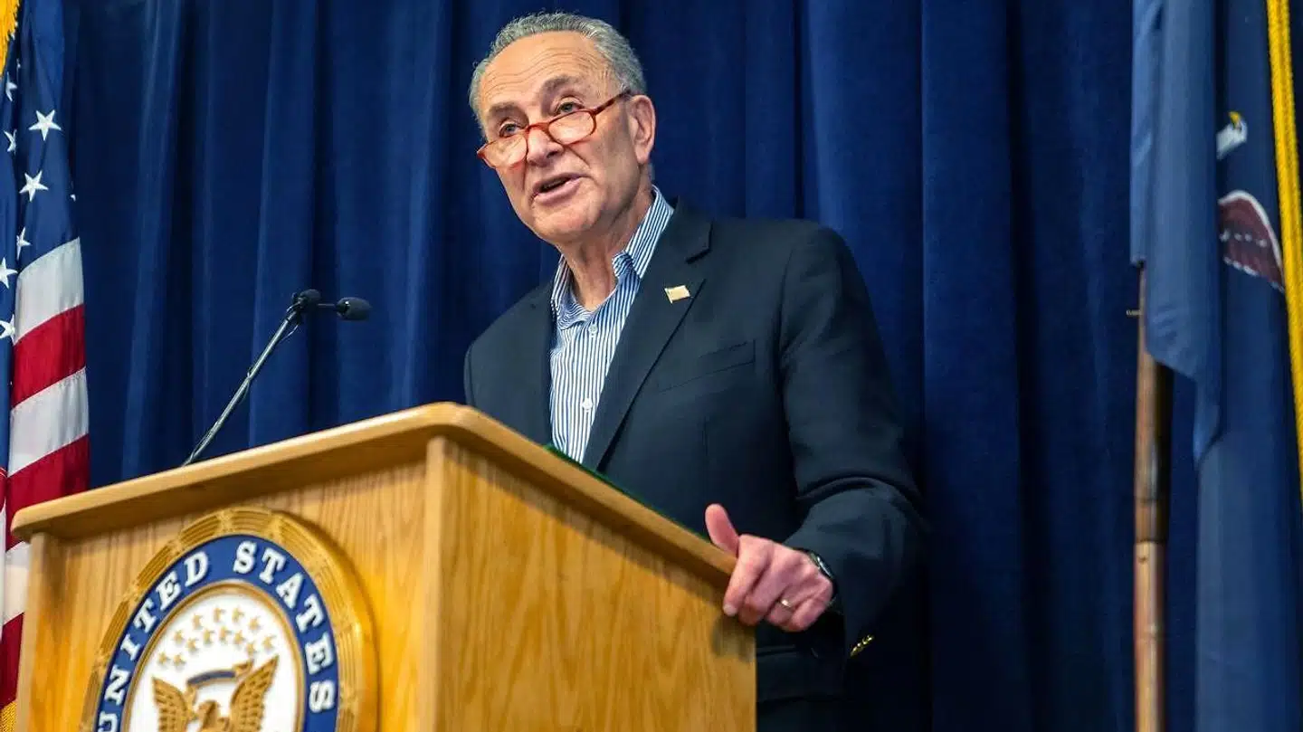 Charles Schumer får en del ord med på vejen fra Donald Trump i et brev, der er kommet frem.