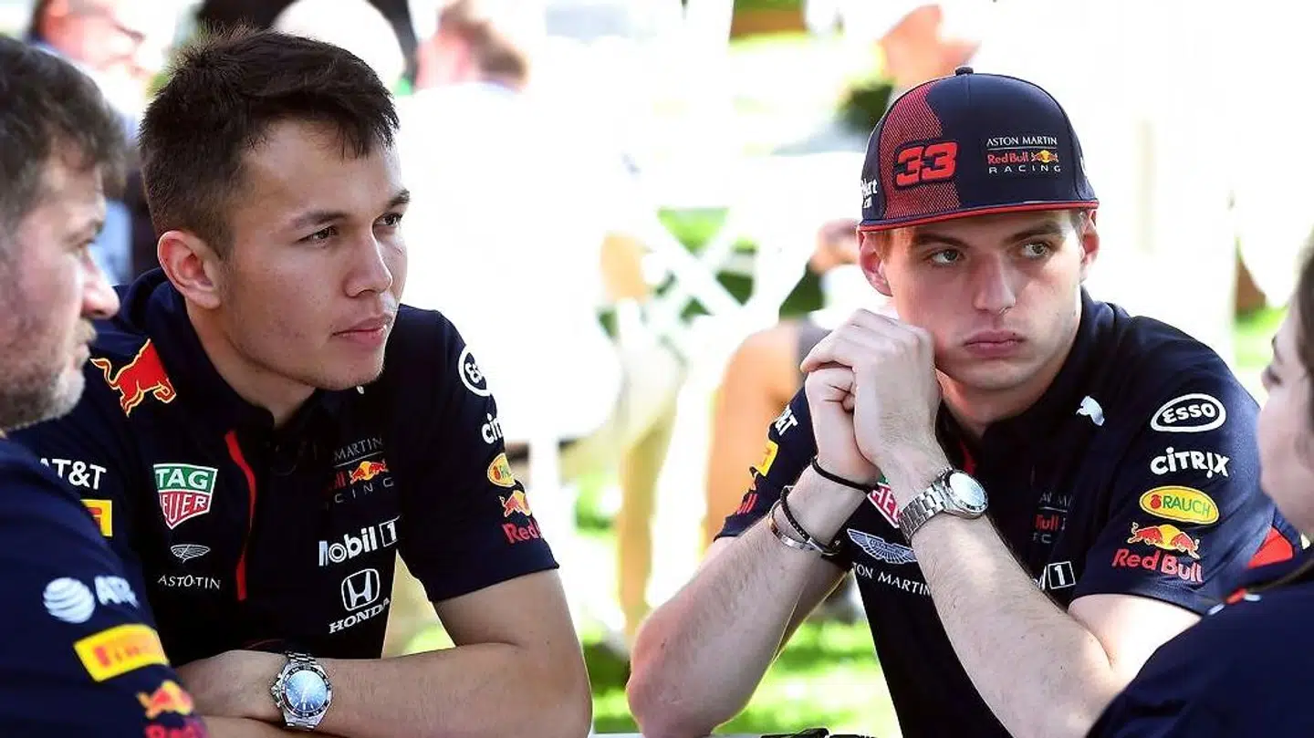 ax Verstappen og Alex Albon er to af dem, der skulle smittes med corona med vilje.