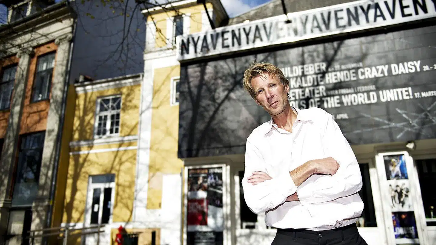 Jon Stephensen ved Aveny-T. Foto fra 2011, da Jon tiltrådte som teaterchef.