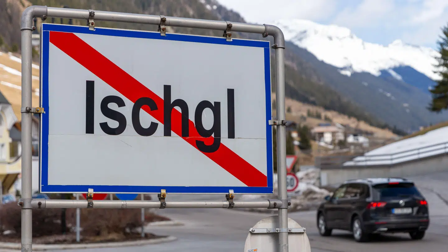 Ischgl blev først lukket ned 13. marts.
