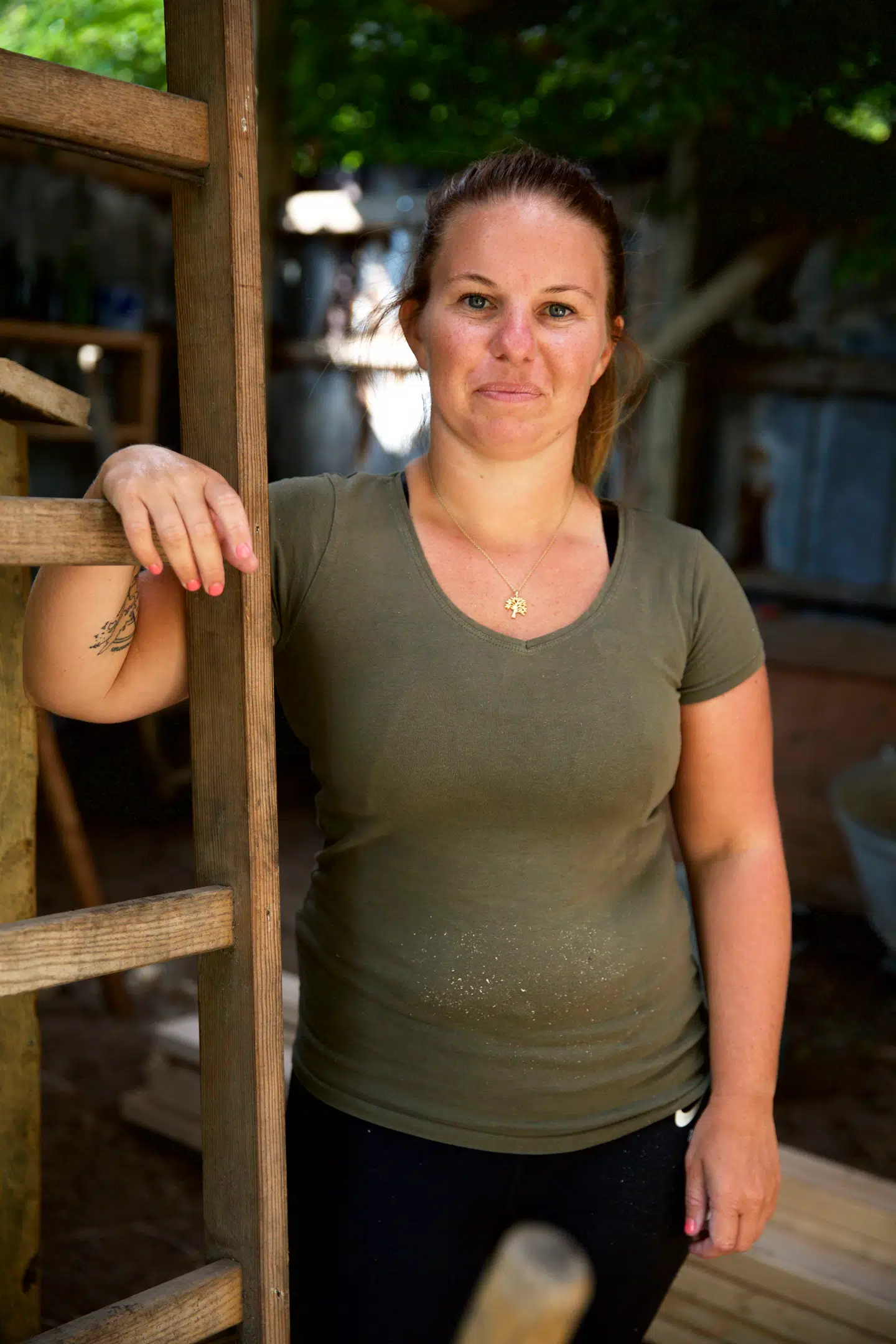 Tina, 33 år, Vanløse, single og arbejder som laborant. (Foto: Lotta Lemche/TV 2)