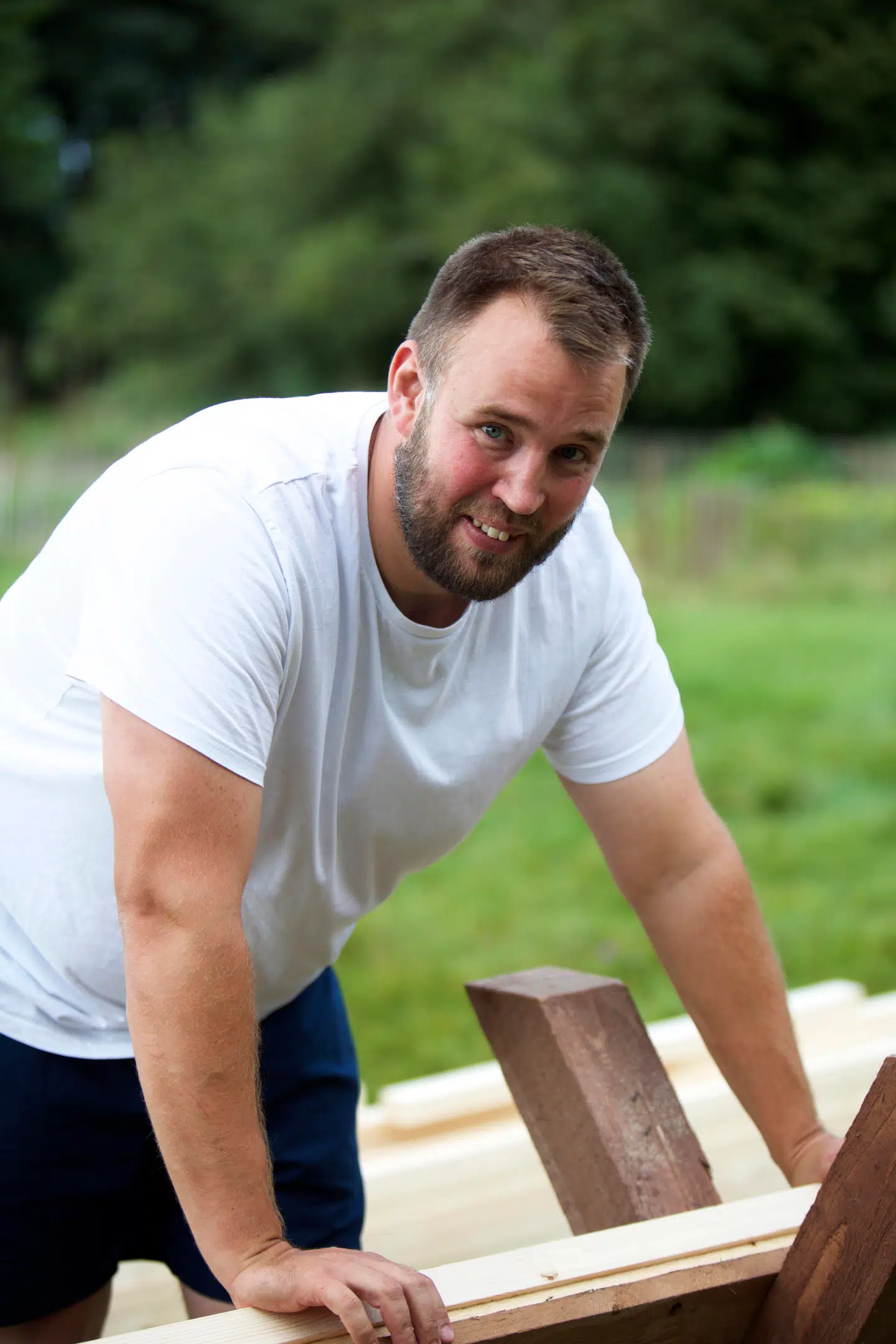 Kenneth, 32 år, Hammel, har kæreste og tre børn og arbejder som operations manager. (Foto: Lotta Lemche/TV 2)