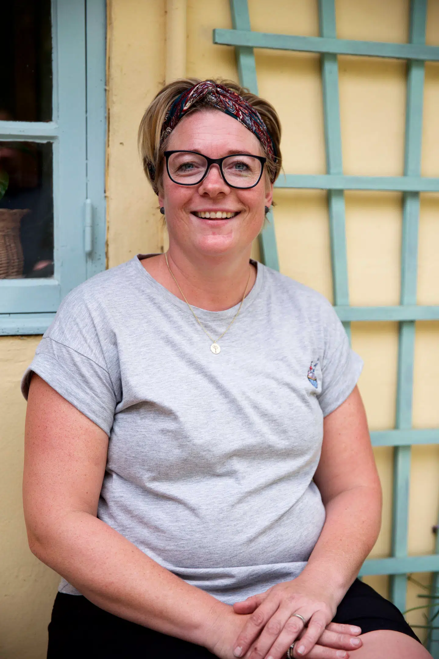 Hanne, 39 år, Mørke, kæreste og tre børn, bogholder og sekretær. (Foto: Lotta Lemche/TV 2)