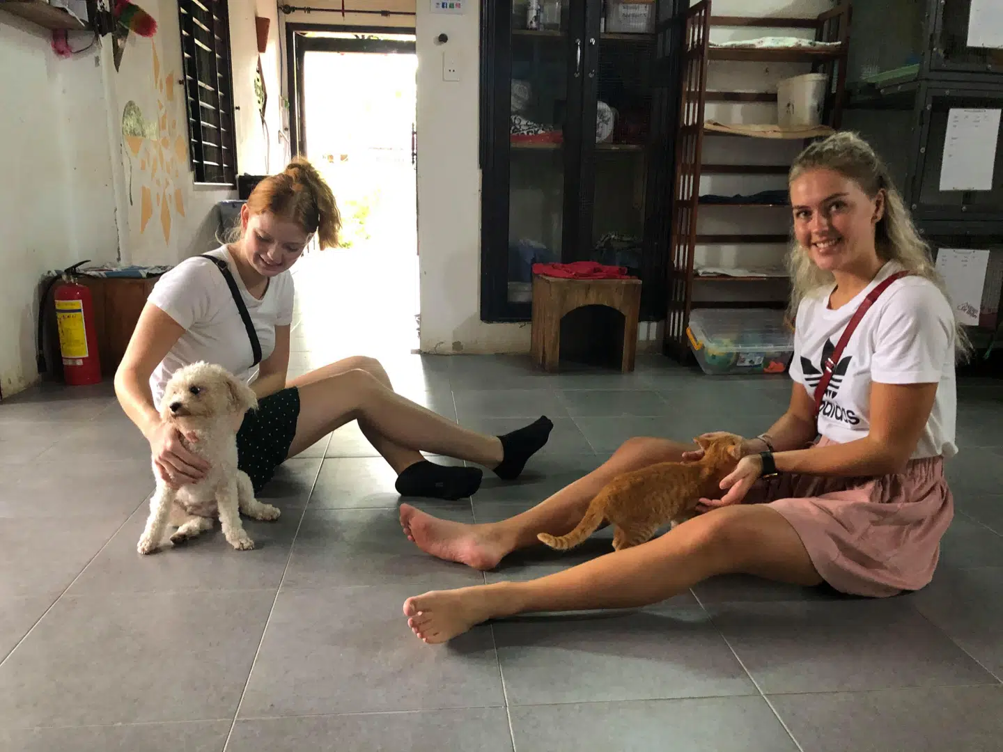 Nogle af de flyafgange, Helena og Kristine kunne finde hjem, kostede over 100.000 kroner for en billet, og i begyndelsen af ugen havde veninderne indstillet sig på, at de måtte blive i Australien på ubestemt tid. (Privatfoto)