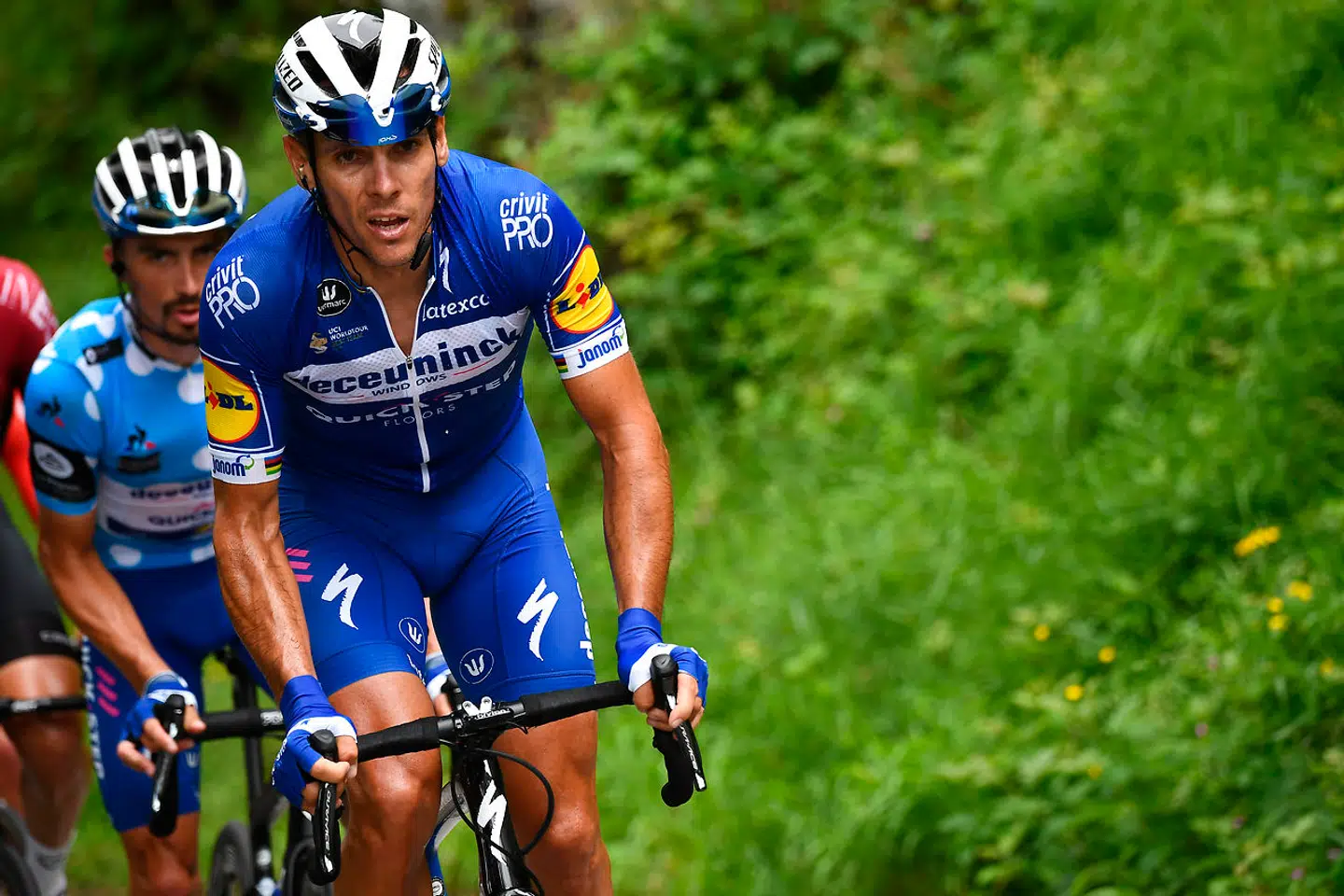 I 2019 kørte Philippe Gilbert for storholdet Deceuninck-Quick Step.
