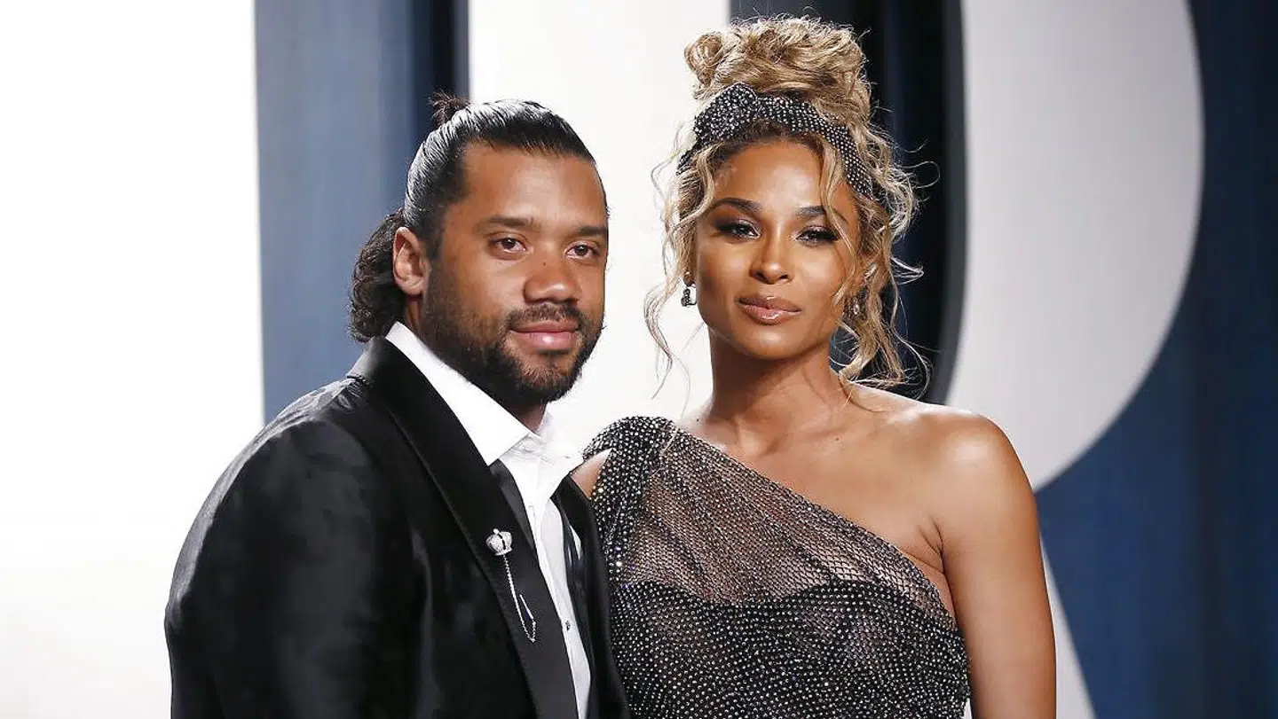 Russell Wilson og Ciara.