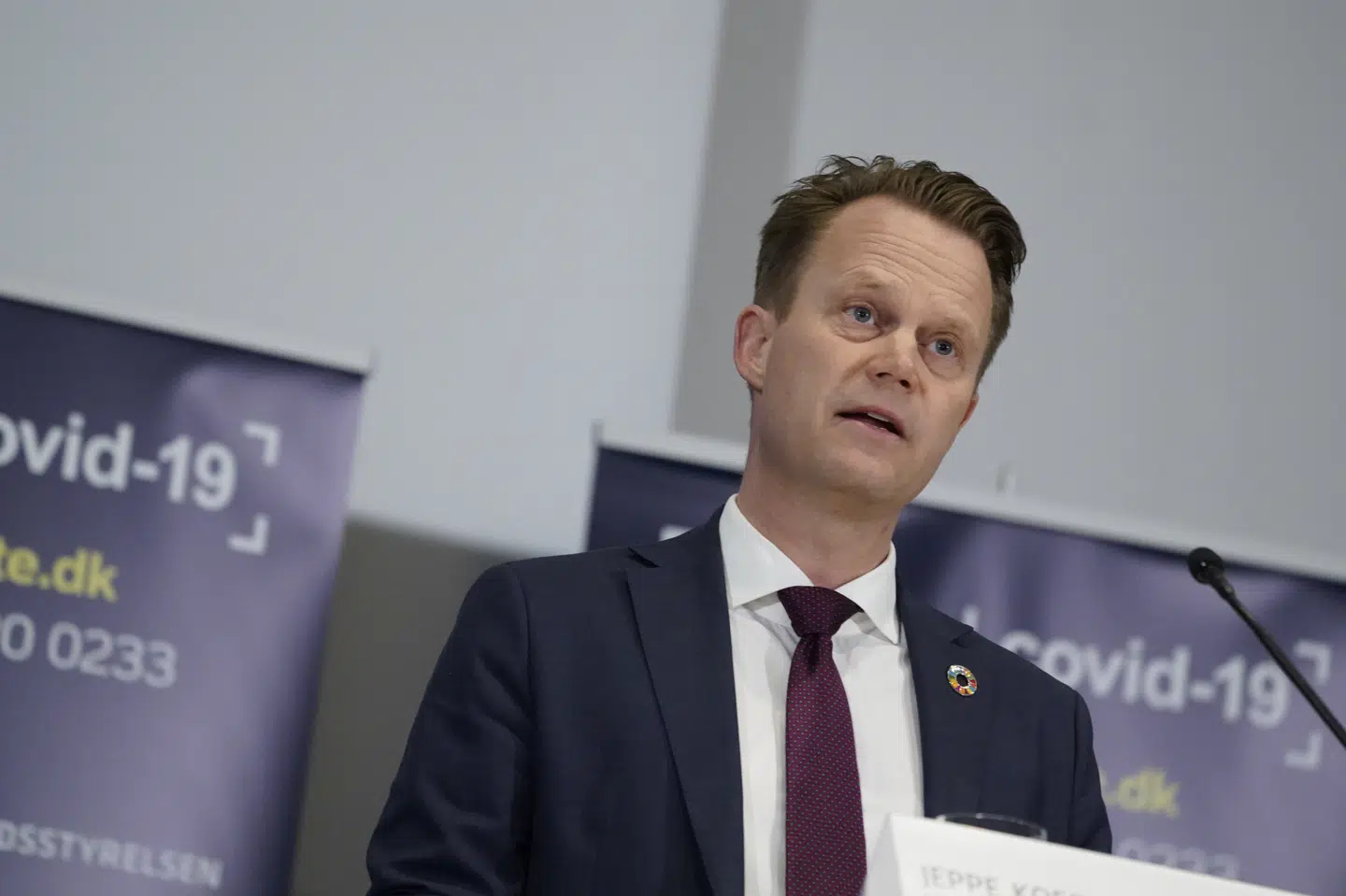 Udenrigsminister Jeppe Kofod orienterer om status på danskere i udlandet. Ida Marie Odgaard/Ritzau Scanpix