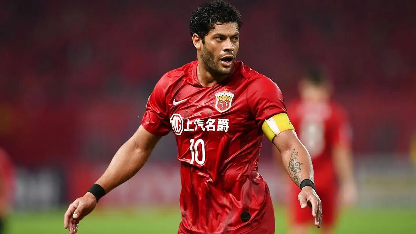 Hulk på fodboldbanen for sin kinesiske klub.