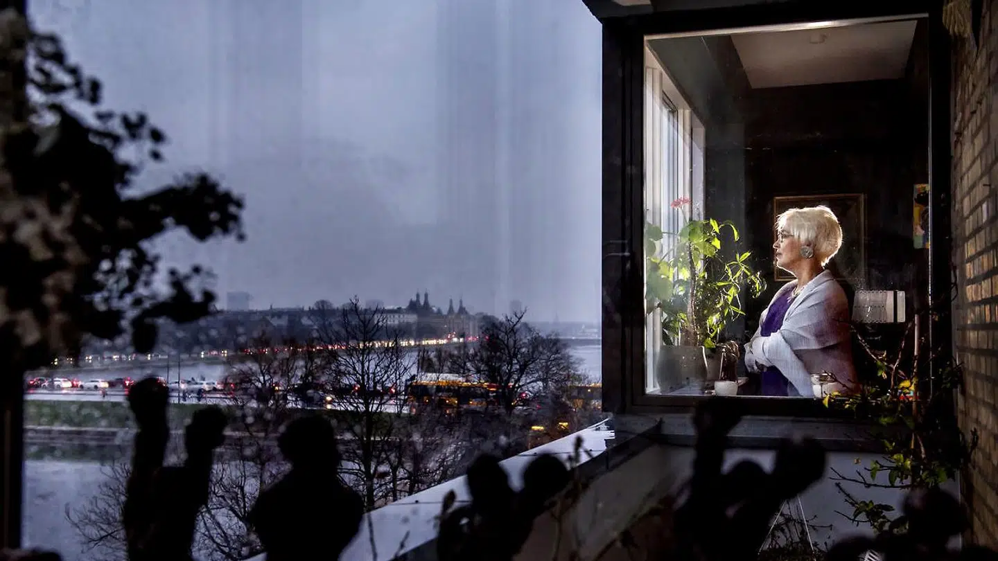 Vibeke Windeløv fotograferet i sit hjem i københavn.