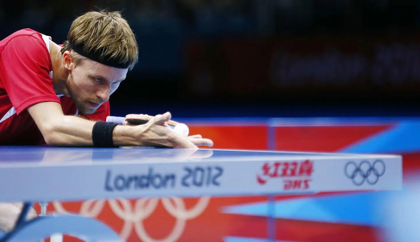 Michael Maze i aktion ved OL 2012 i Tokyo.