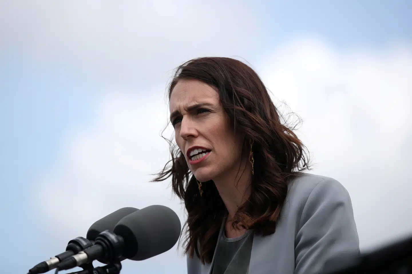 New Zealands premierminister, Jacinda Ardern, har indført udgangsforbud fra på onsdag. (Arkivfoto). Loren Elliott/Reuters